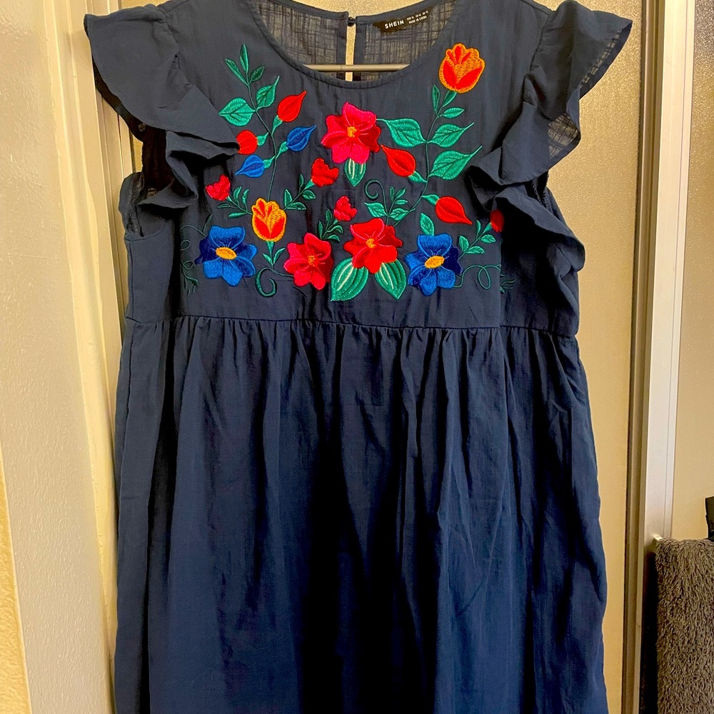 Embroidered dress